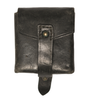 Italian Black Leath.cartridge Pouch Used