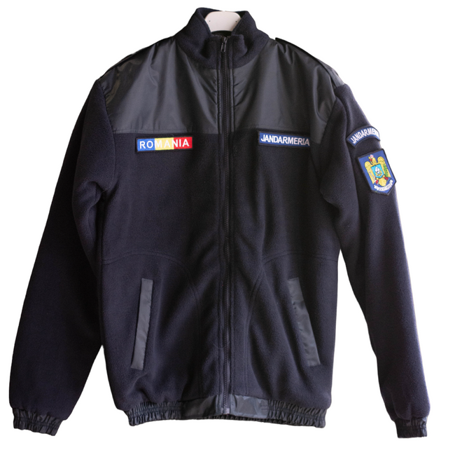 JACHETA POLAR - TOAMNA/IARNA - CU INSEMNE - JANDARMERIA