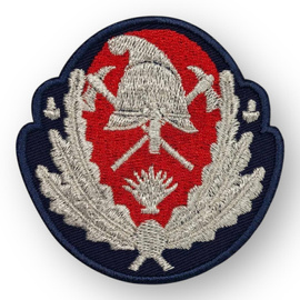 Emblema coifura Pompieri IGSU - Ofiteri Inferiori - aplicare termica
