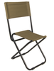 SCAUN PLIABIL PENTRU CAMPING CU SPATAR - COYOTE