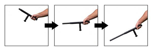 BASTON TONFA EXTENSIBIL - ExT-20/52 - 52 CM