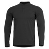 LONG SLEEVE SHIRT - "ROMEO HENLEY" 2.0 - PENTAGON® - BLACK