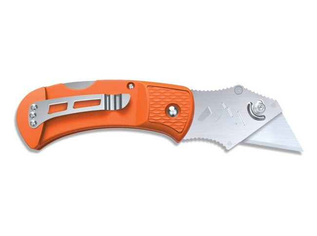 POCKET KNIFE - "B.O.A." - Outdoor Edge® - ORANGE