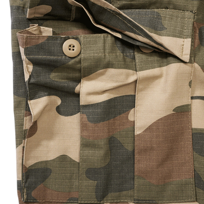 Pantaloni BDU pentru femei - Ripstop - Light Woodland Camo - Brandit