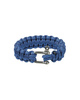 Blue 22MM PARA BRACELET W. METAL CLOSURE