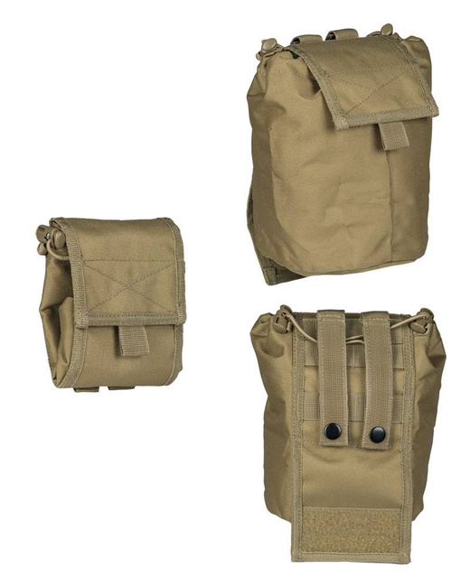 COLLAPSIBLE EMPTY SHELL POUCH - Mil-Tec® - COYOTE