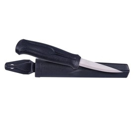 CUȚIT PENTRU SCULPTURĂ ÎN LEMN BASIC - NEGRU - MORAKNIV®