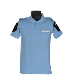 Tricou polo cu maneca scurta si epoleti pentru Jandarmerie - fara insemn