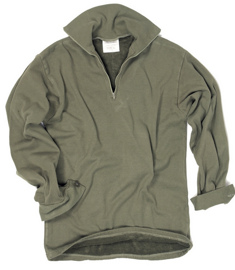 British Od Tricot Shirt With Zipper Used