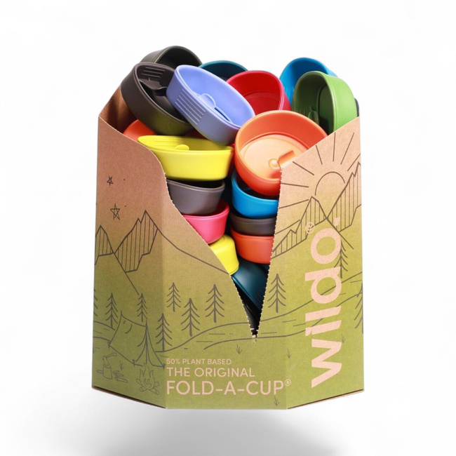 Cana camping fara BPA - Kasa Army - 300 ml - Lime - Wildo