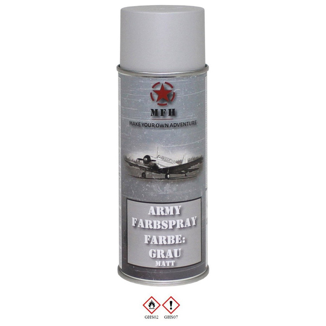 Army Spray Paint - GREY - RAL7038 - mat - 400 ml