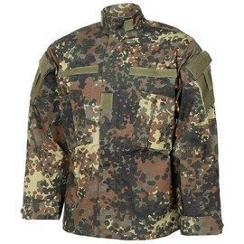 VESTON TACTIC ACU AMERICAN - RIPSTOP - MFH® - BW CAMO
