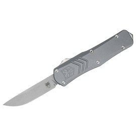 CUTIT DE BUZUNAR SMALL FS-X GEN II GREY DROP NOT SERRATED - CobraTec