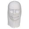 BALACLAVA WITH ZIPPER - ITALIAN ARMY MILITARY SURPLUS - WHITE - LIKE NEW