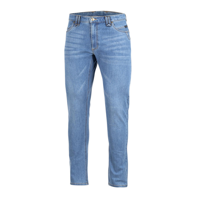 Pantaloni tactici - Jeans - JASON - PENTAGON - Albastru Indigo Deschis - Lungime 32
