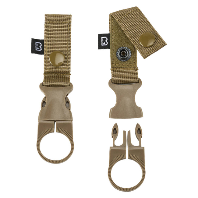 BELT HOLDER FOR BOTTLE - MOLLE - 2 PCS - CAMEL - BRANDIT