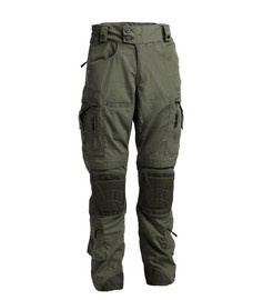 PANTALONI TACTICI CU GENUNCHIERE MOI, VERDE OD - OPENLAND TACTICAL