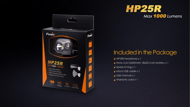 Lanterna Fenix HP25R