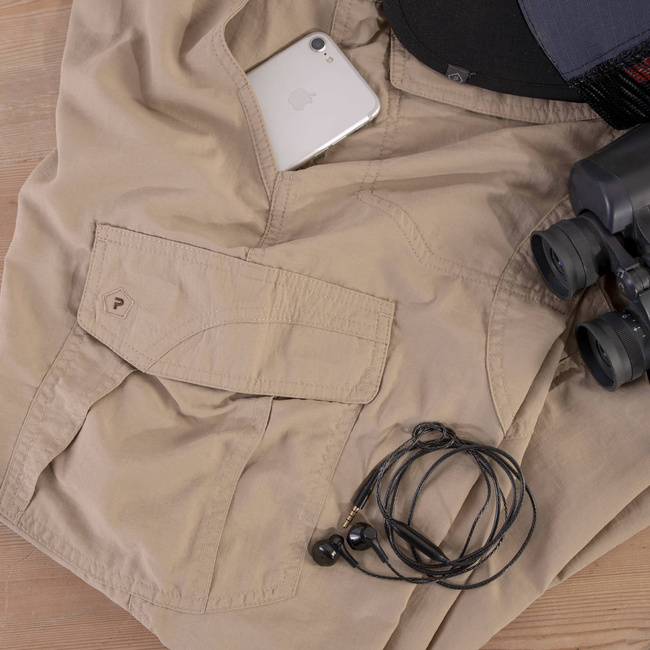 PANTALONI PENTRU EXPEDITII - GOMATI - PENTAGON - KAKI - LUNGIME 30 INCHI