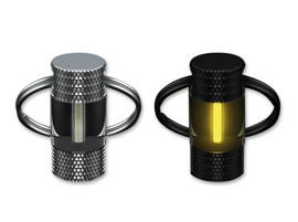 BRELOC LUMINOS TRIGALIGHT - ILUMINARE FĂRĂ BATERII - GALBEN - TRASER®