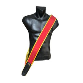 DIAGONALA STEAG CEREMONIE CU PORT STEAG - RSR - SURPLUS MILITAR ARMATA ROMANA - IN STARE BUNA