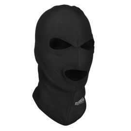 Mask/balaclava with 3 holes - Black - Gurkha Tactical