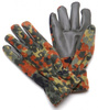 MANUSI FLEECE ´ALPINA´ FINGER W/ PVC PALMS FLECKTARN CAMO