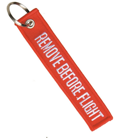 KEY RING - "REMOVE BEFORE FLIGHT" - Mil-tec®