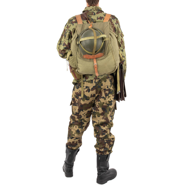 Ranita militara din panza - Armata Romana (Razboiul rece) - produs rar vintage - Verde OD - Ca noua