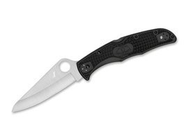 PACIFIC SALT 2 POCKET KNIFE - BLACK - SPYDERCO