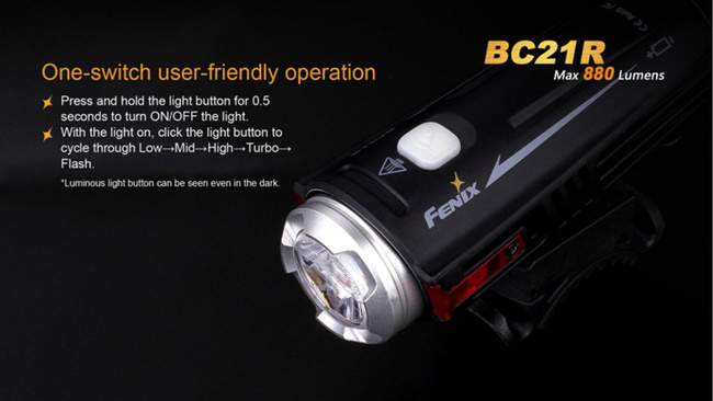 Flashlight Fenix BC21R