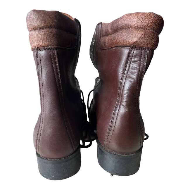 GHETE MARO DIN PIELE - SURPLUS MILITAR DE LA ARMATA ROMANA - CA NOI