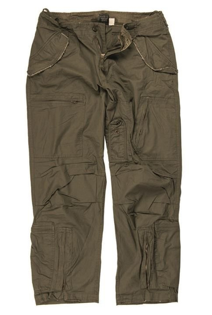 PANTALONI PRESPALATI AVIATOR OLIV