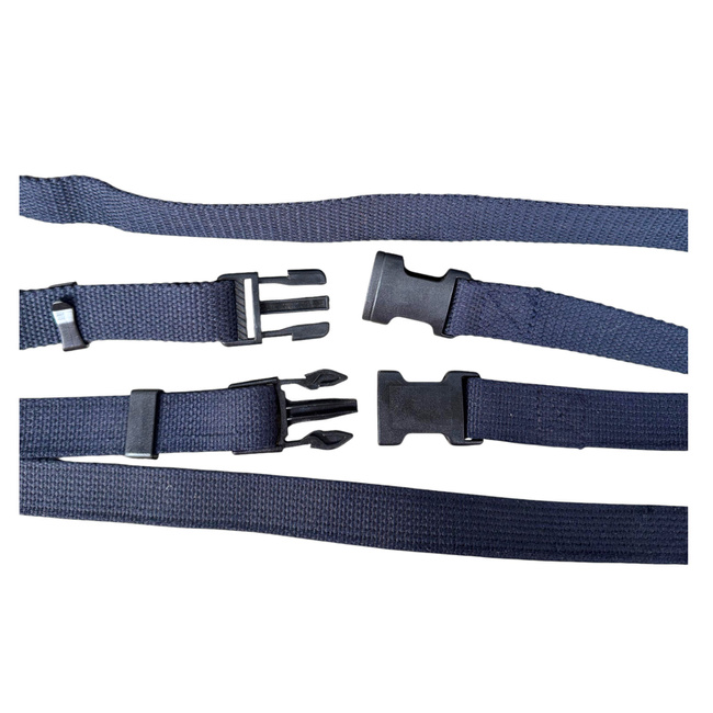 Adjustable textile strap/harness - British Army military surplus - Navy blue - In good condition
