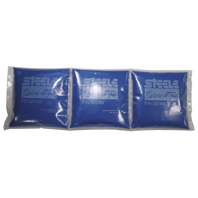 US gel ice pack, orig., 3 packs, blue, like new