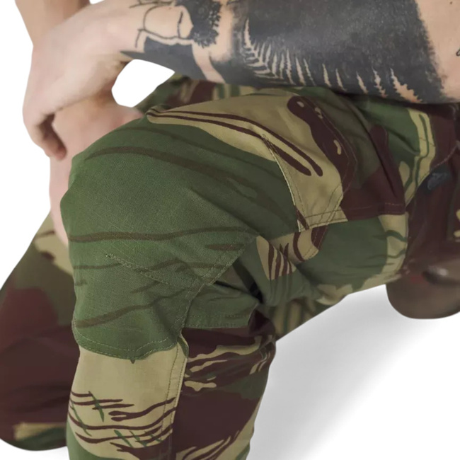 PANTALONI TACTICI UTP - POLYCOTTON STRETCH RIPSTOP - RHODESIAN CAMO - HELIKON-TEX