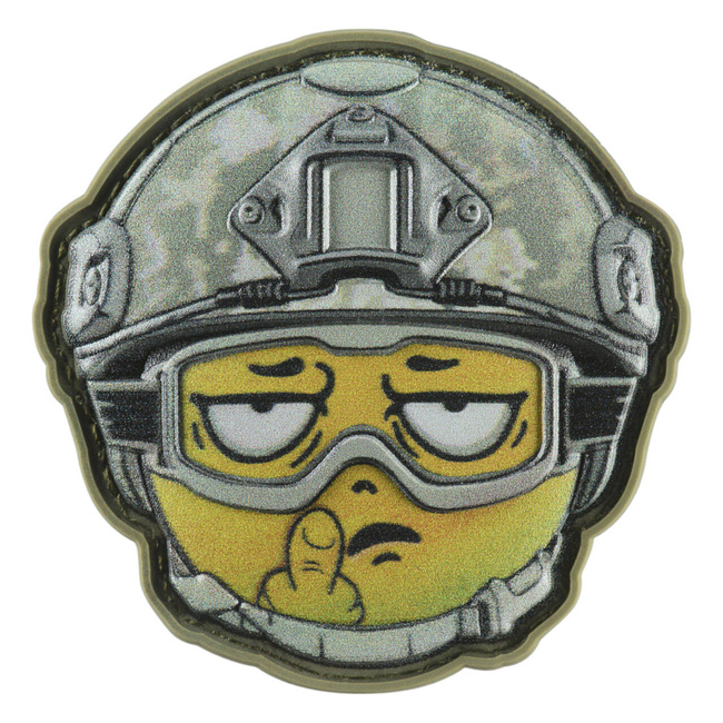 PATCH PVC EMOJI NR. 24 3D - OLIVE - M-TAC