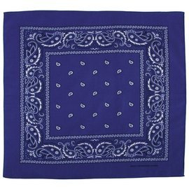 BANDANA CLASICA - 55 x 55 CM - MFH® - ALBASTRU ROYAL