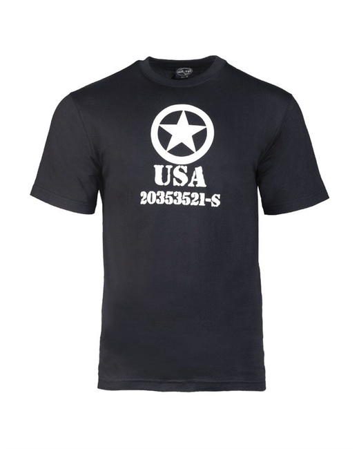 T-SHIRT ALLIED STAR Black