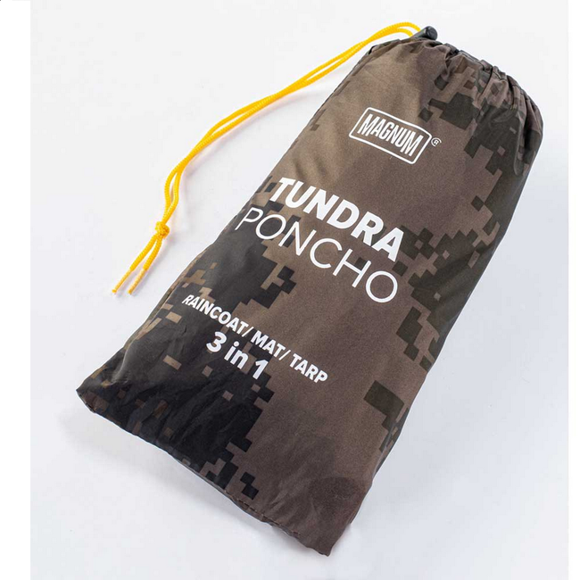 MAGNUM TUNDRA PONCHO - GREEN PIXEL