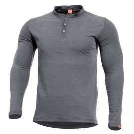 LONG SLEEVE SHIRT - "ROMEO HENLEY" - PENTAGON® - WOLF GREY