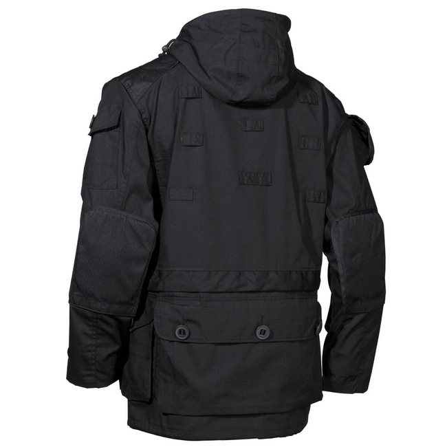 MFH commando geaca Rip-Stop neagra