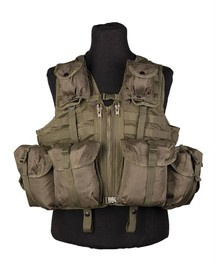 VESTA TACTICĂ SISTEM MODULAR CU 8 BUZUNARE - Mil-Tec® - OD