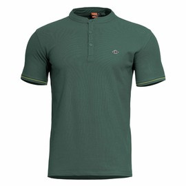TRICOU - "LEVANTES HENLEY STRIPES" - PENTAGON® - VERDE PRIMĂVARĂ
