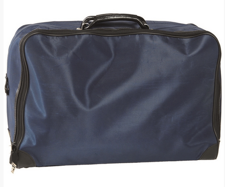 GEANTA GERMANA PENTRU HAINE - ALBASTRA - SURPLUS MILITAR - FOLOSIT