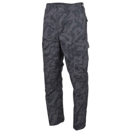 US BDU COMBAT PANTS - MFH® - NIGHT CAMO