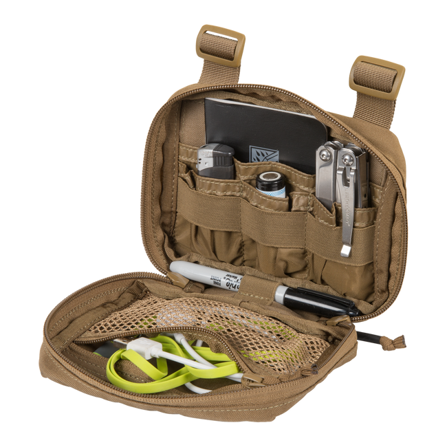 POUCH INSERABIL - EDC MEDIUM INSERT - 12 x 14 x 4 CM - CORDURA® - Helikon-Tex® - VERDE OLIV