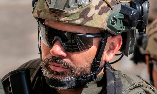 OCHELARI BALISTICI - SABER ADVANCED - WILEY X - Lentile gri/ ruginii - Rama neagra