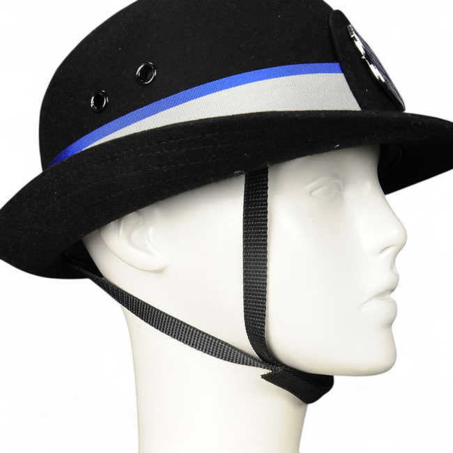 Cascheta pentru femei PCSO - COMMUNITY SUPPORT OFFICER - METROPOLITAN POLICE -Surplus militar Armata Britanica UK - Neagra - Uzata