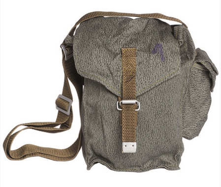 Polish Camo Prot.mask Bag W.strap Used